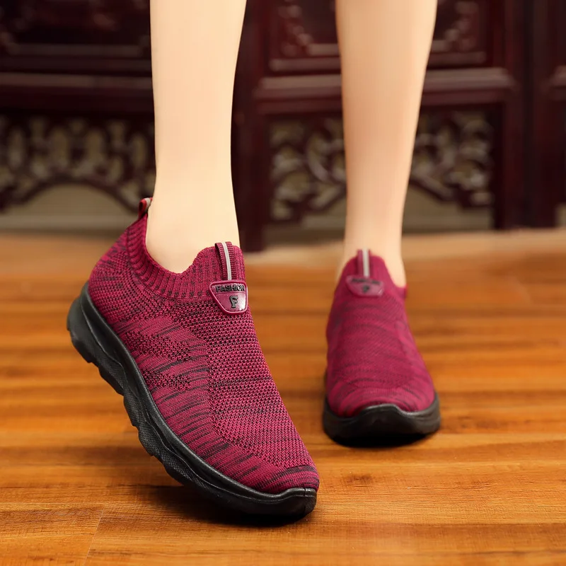 XQ Spring/summer New Flat Heel Cover Breathable Women's Single Elastic Mouth Soft Sole Socks Leisure Sports Outdoor Cloth Shoes