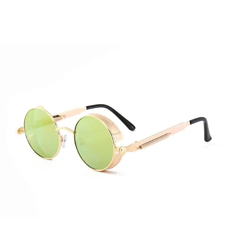 

Bike Sunglasses Round Punk Style High-quality Round Glasses Versatile Silicone Nose Pad Biking Safety Glasses Sunglasses