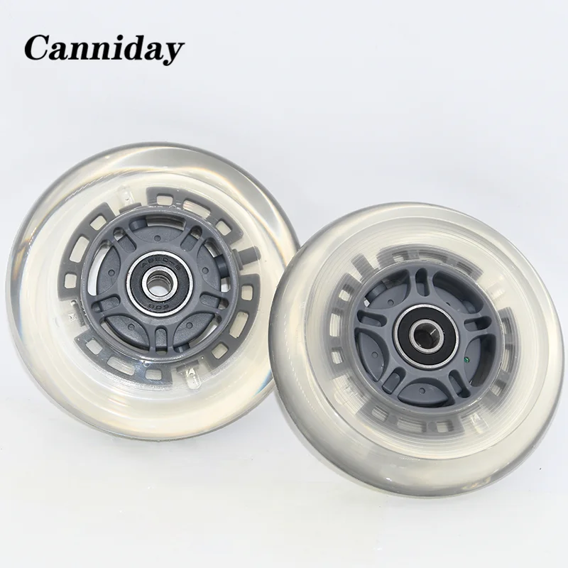 2 шт. колеса со светодиодной подсветкой для детей и взрослых из искусственной