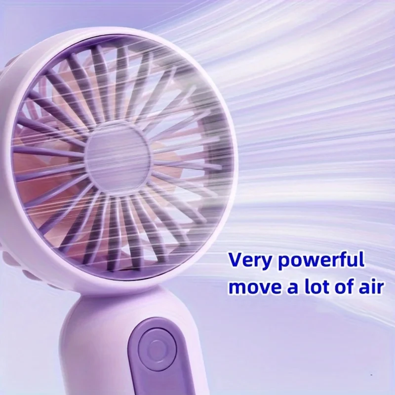 Портативный маленький вентилятор с Usb-зарядкой прохладный и удобный для