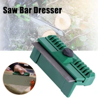 1pc universal fine steel chainsaw chain guide bar rail dresser lawn garden tool mower chainsaw tool chainsaw chain guide bar set