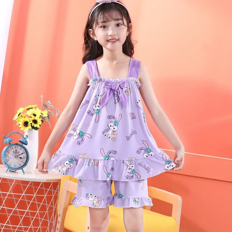 Летние Детские пижамные комплекты для малышей пижамы мальчиков с Микки Маусом