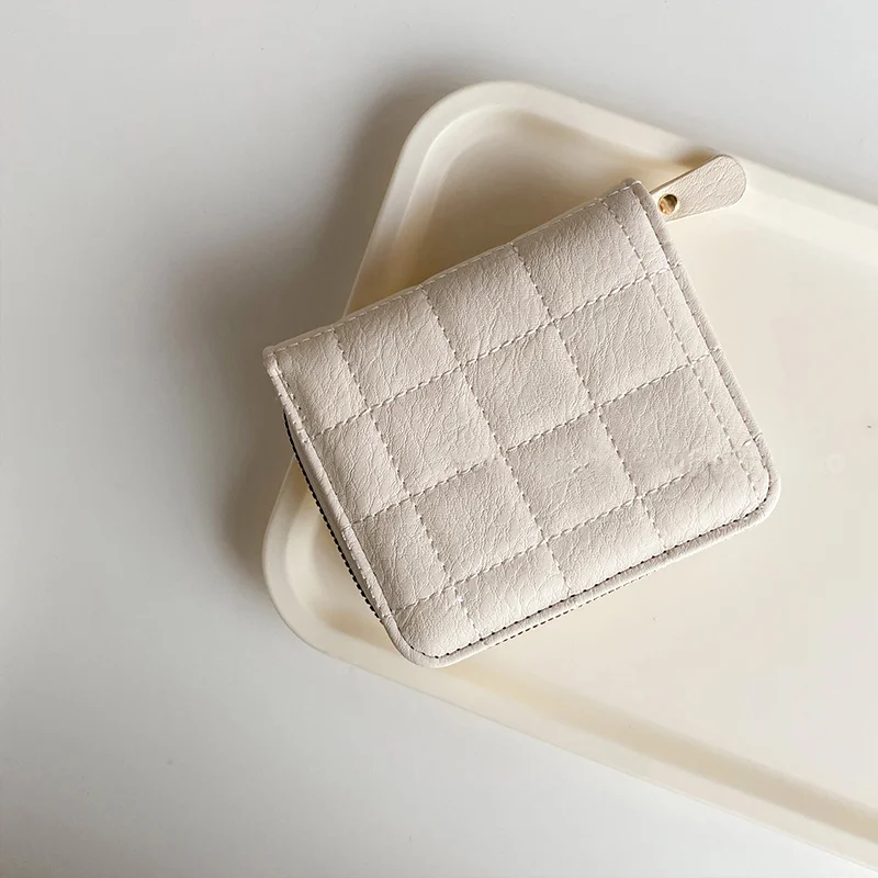 Minimalist Small Wallet Ins Wind Retro Female Models Small Exquisite Simple Mini College Students Simple Money Clip