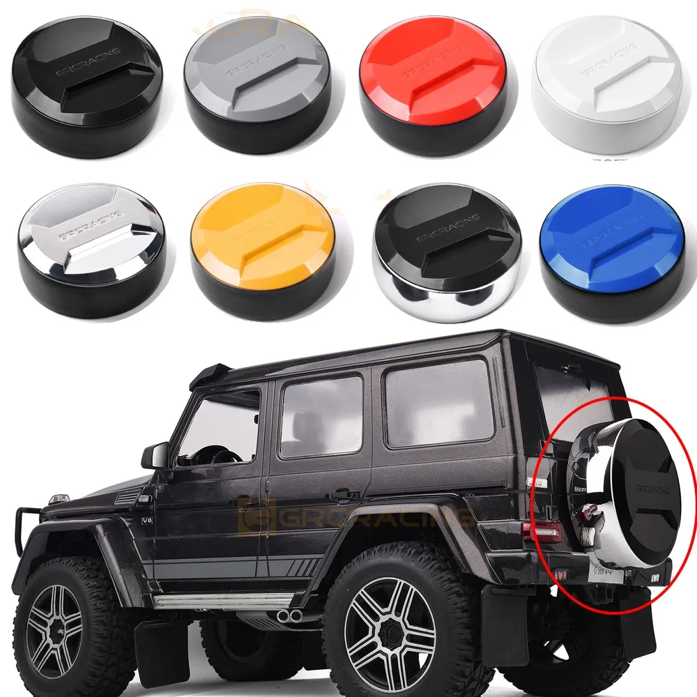 

1/10 Rc Crawler Car Universal Spare Tire Cover A For Trx4 Bronco G500 Trx6 G63 Yikong Axial Scx10 Modified Parts G172tw