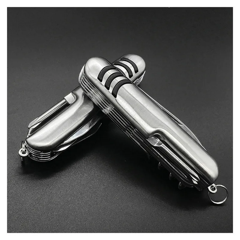 Портативный складной карманный нож 11 в 1 многофункциональные уличные аварийные