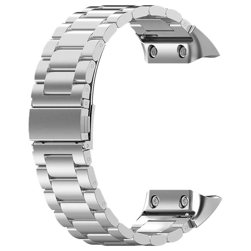 Ремешок из нержавеющей стали для наручных часов Garmin Forerunner 35/30 20 мм серебристый