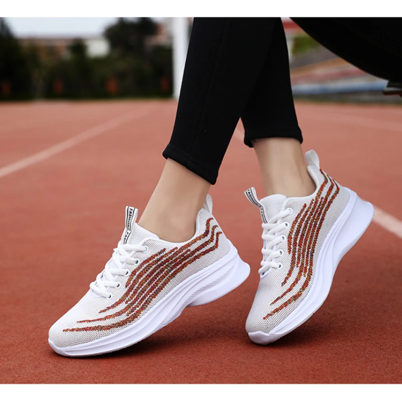 Women's Running Shoes Comfortable Sneakers Trend Lightweight Walking Shoes Women's Sneakers Breathable Zapatillas