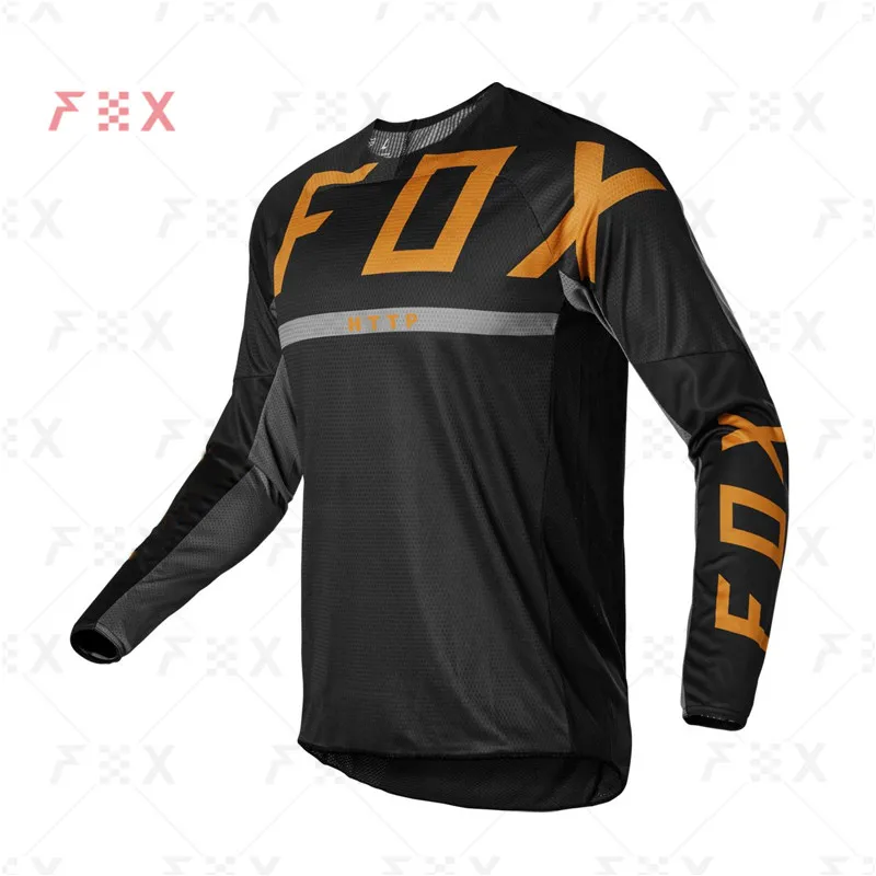 

2021 Motocross Jersey Mtb Downhill Jeresy Fxr Cycling Mountain Bike DH Maillot Ciclismo Hombre Quick Dry Jersey HTTP Fox Jersey