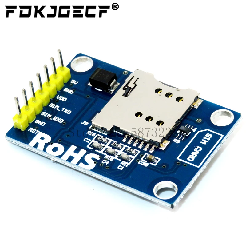 SIM800L GPRS GSM модуль Micro SIM-карта ядро четырехдиапазонный TTL последовательный порт