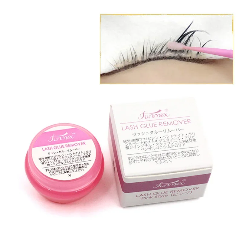 1/3/5PCS Import New 5g Proffesional Eyelash Extension Glue Remover Cream For Lashes Makeup Tools