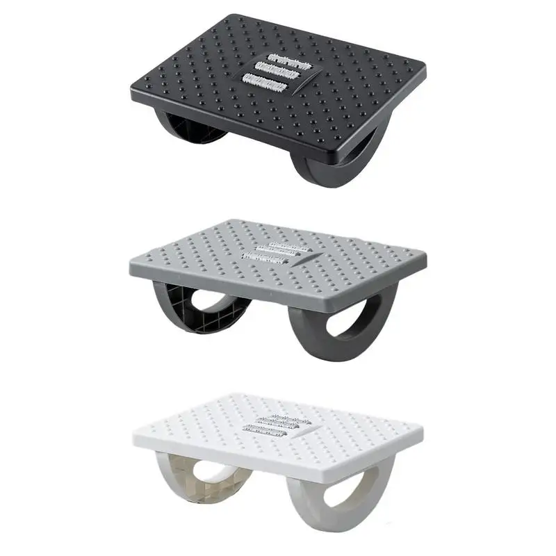 

Under Desk Footrest With Non Slip Foot Pad Ergonomic Foot Massager Multipurpose Foot Resting Tool For Adults Kids Offices Home