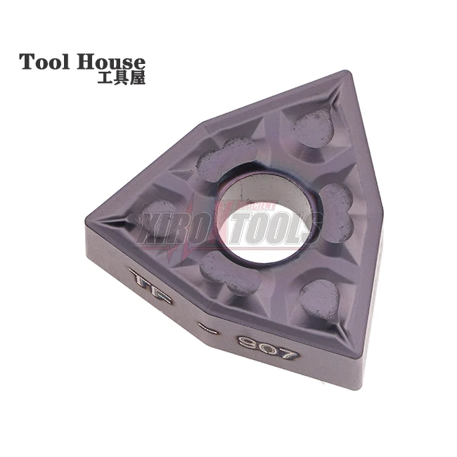 

CNC turning blade WNMG080404-TF IC907 tool tip 0.4