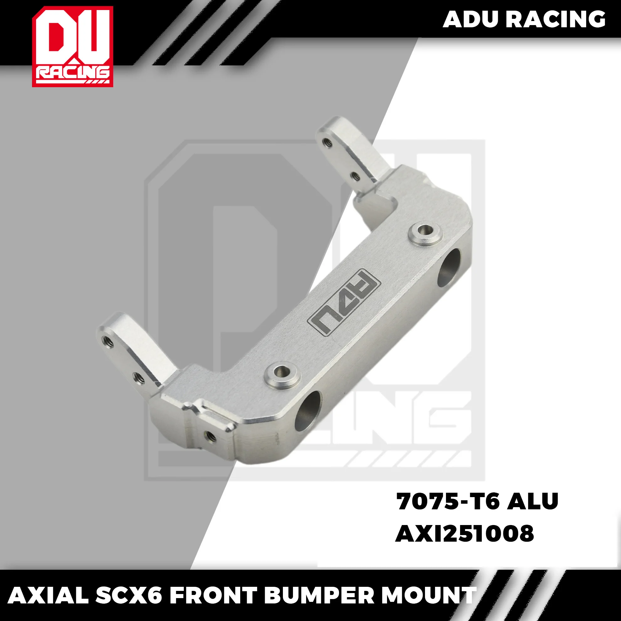 ADU RACING 7075-T6 Алюминиевый передний бампер для AXIAL SCX6 AXI251008