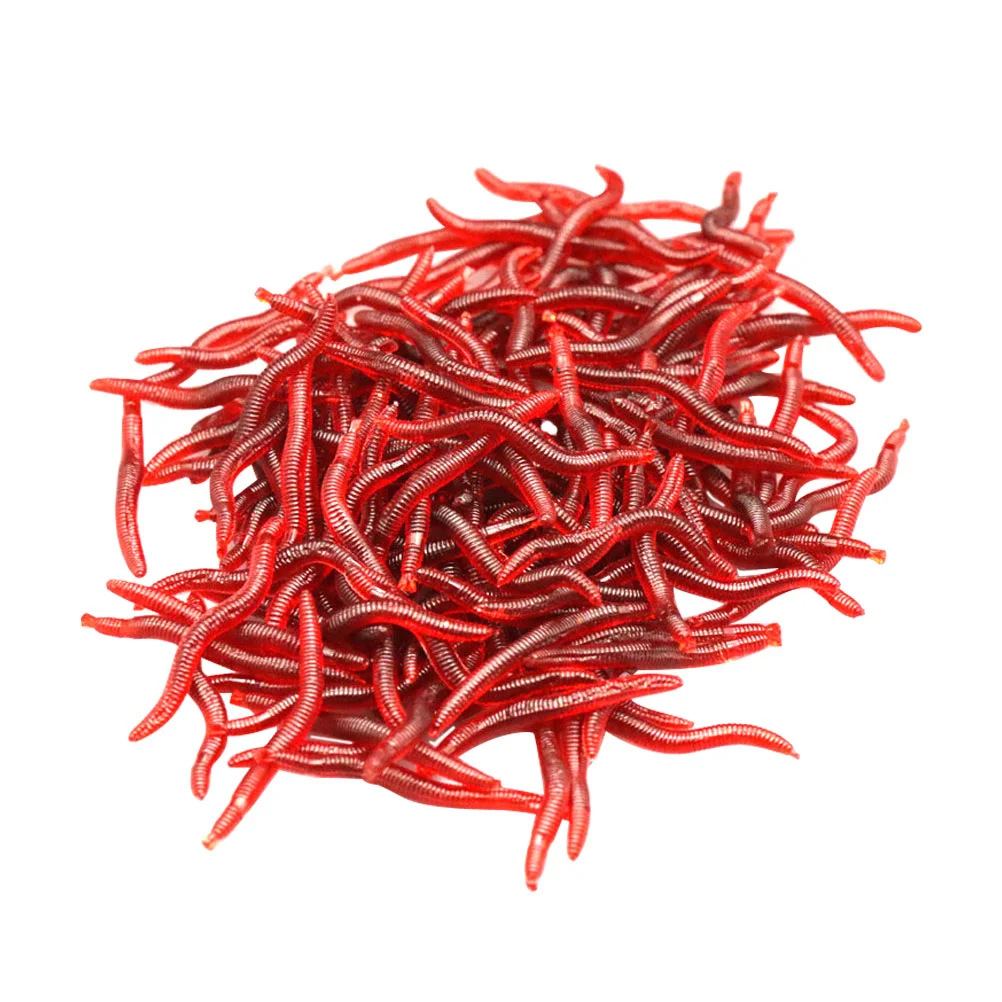 

Bait Lures Earthworm Lure Baits Fake Worms Artificial Sea Gear Realistic Outdoor Earthworms Soft Simulation Supple Tackle Worm