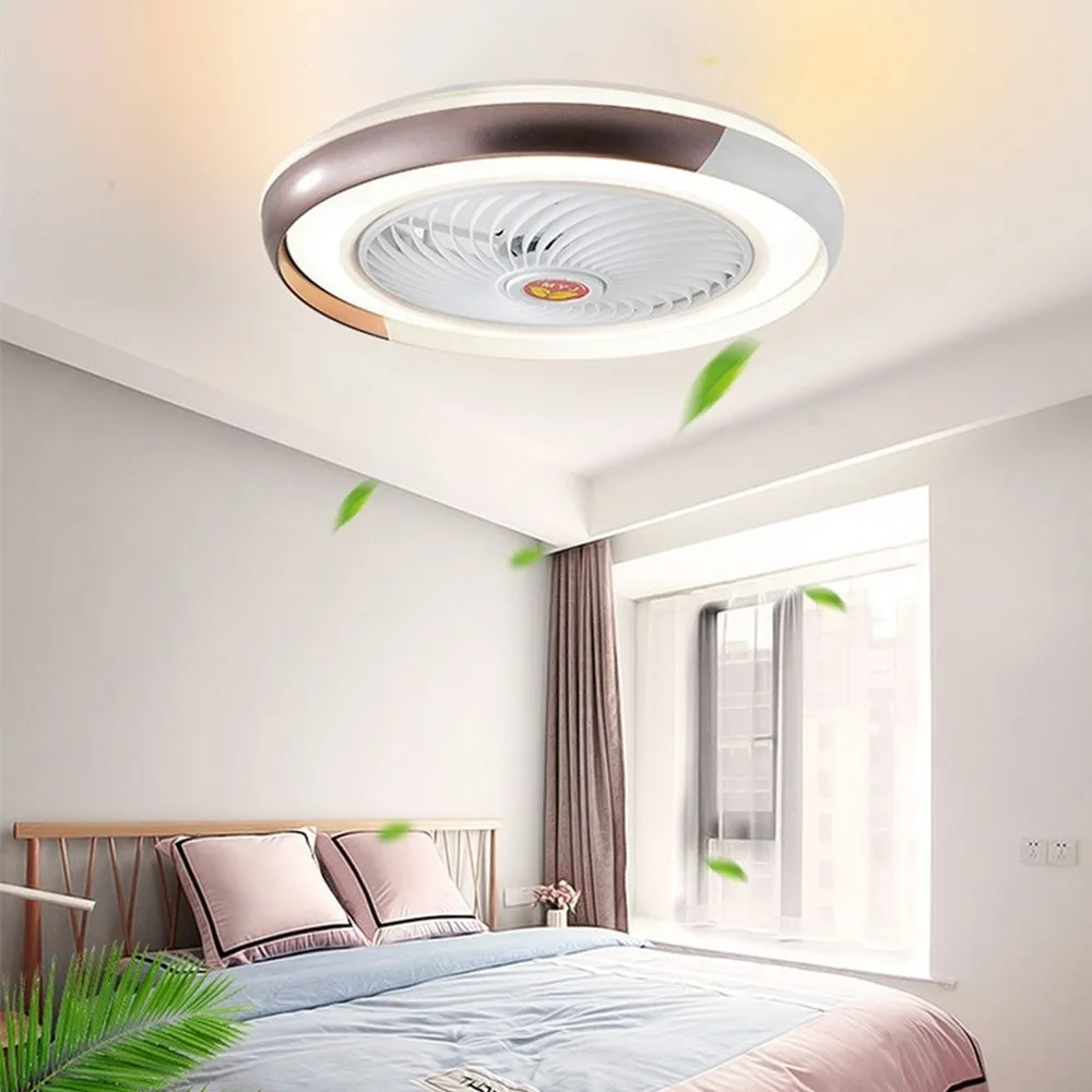 

Modern LED lamp with lamp fan lighting remote control fan Bluetooth app intelligent ceiling fan remote control lamp ceiling fan