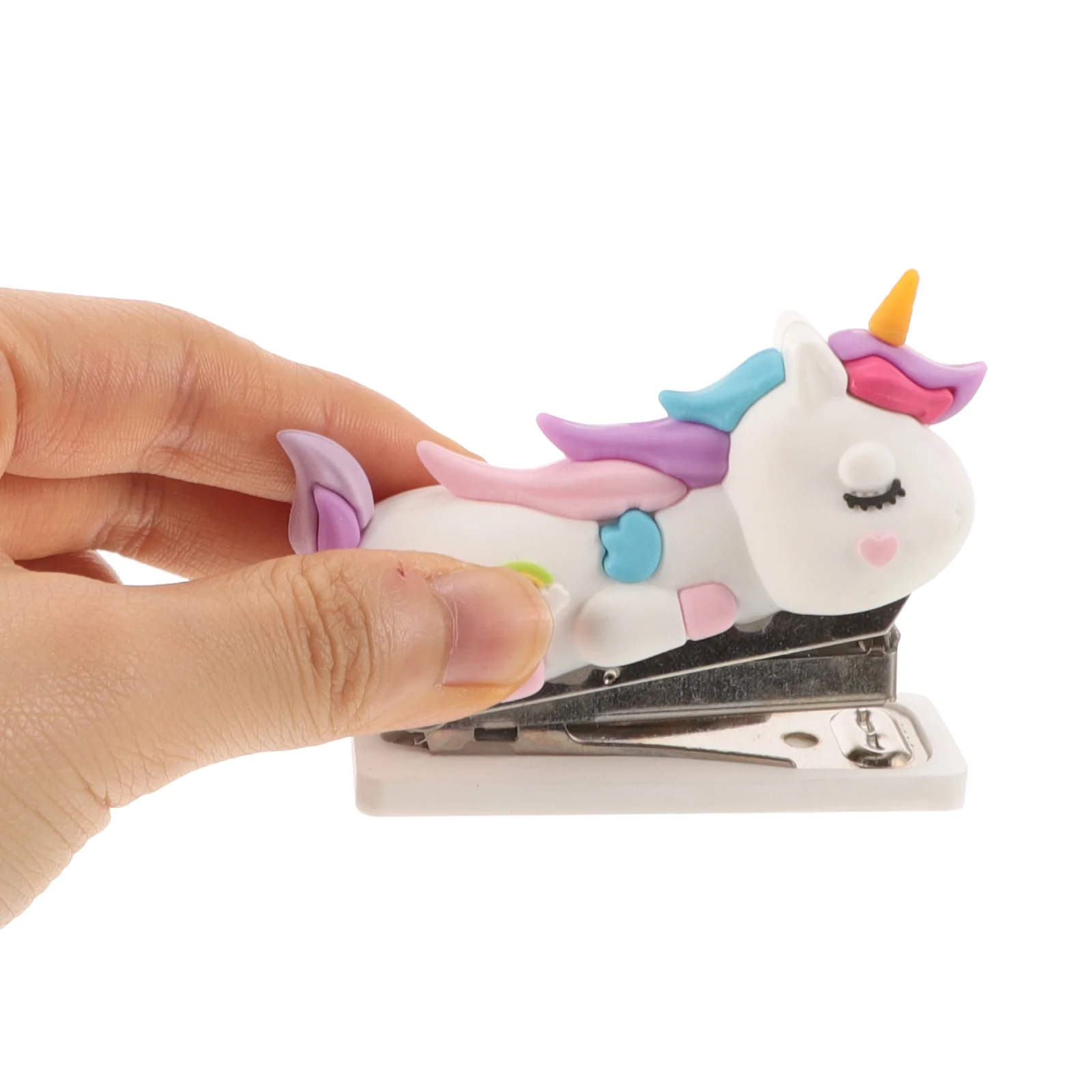 Мини-степлер многоразовый канцелярский стол для учителя милый модный