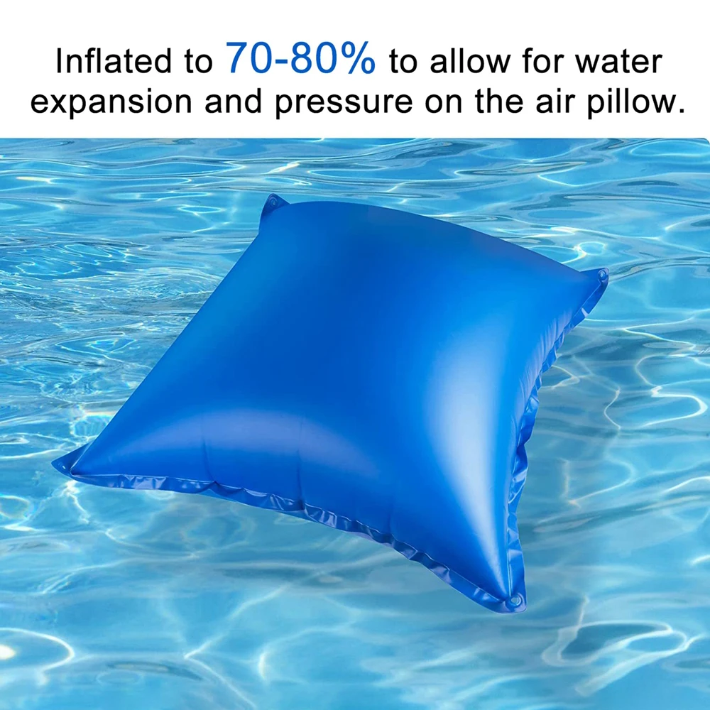 Воздушная подушка для бассейна прочная надувная зимняя поддержка шеи напольного