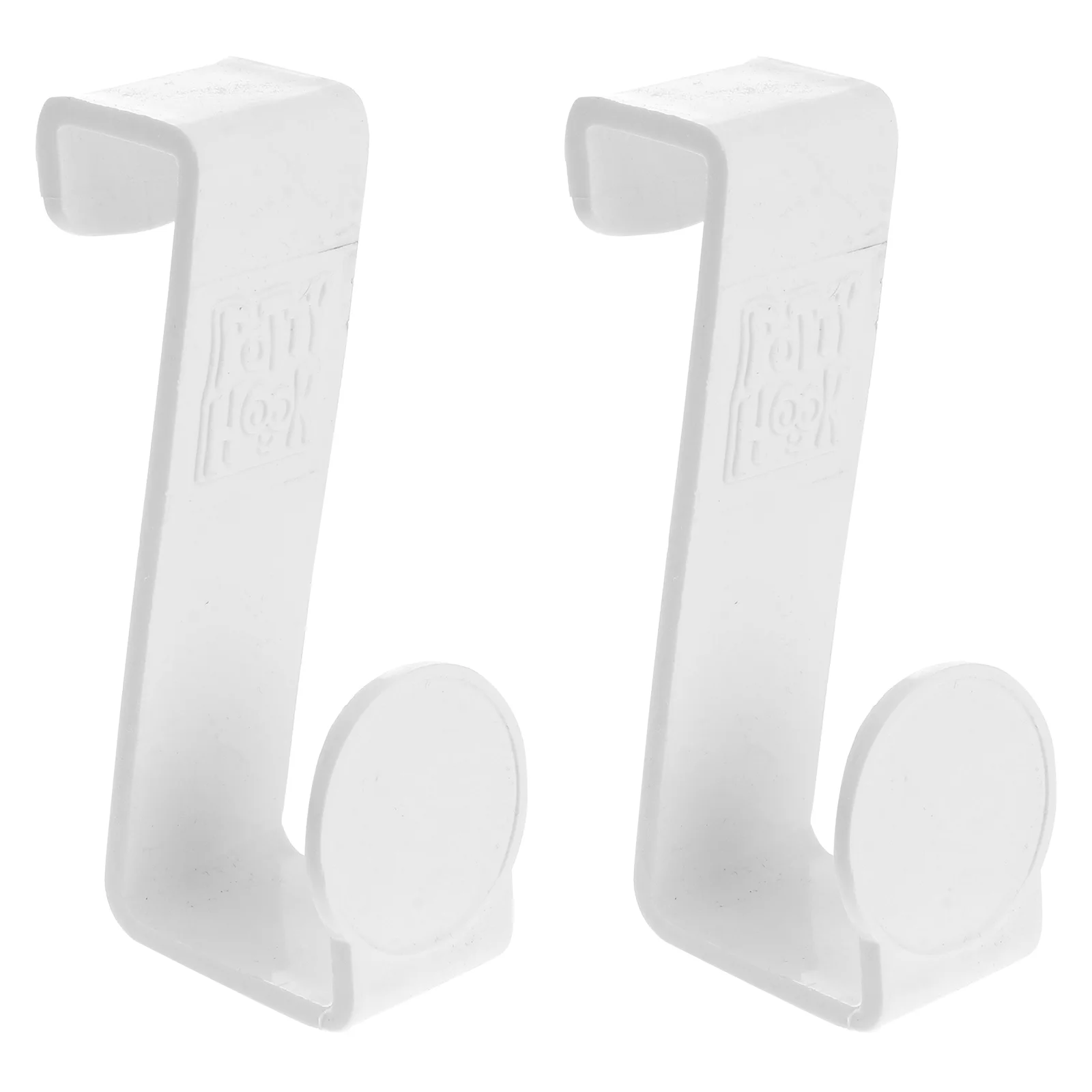 

2pcs Household Z-shaped Hooks Toilet Seat Hook for Bathroom Kitchen Toilet