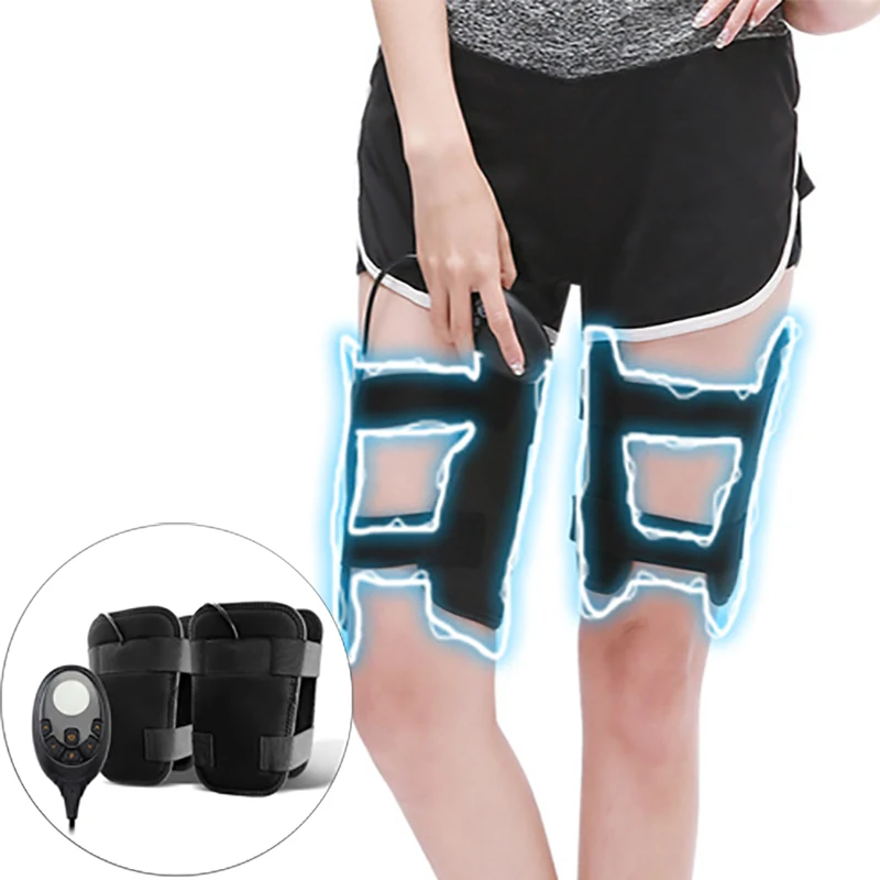 

EMS Electric Muscle Stimulator Leg Fat Burning Body Massager Slimming Belt Thigh Fitness Device Lose Weight Bodybuilding Machine