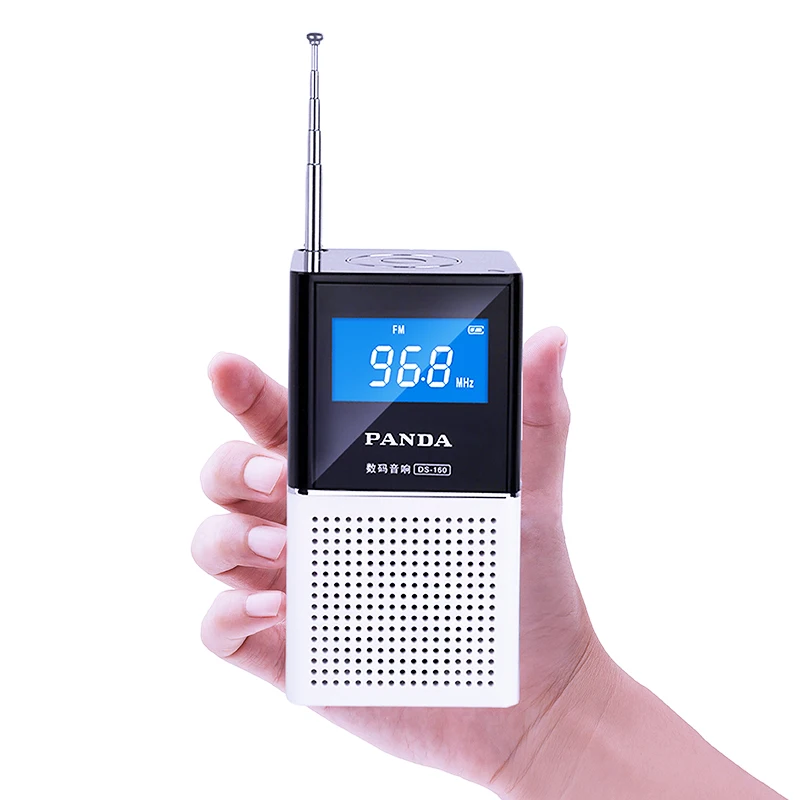 Цифровой FM-радиоприемник стерео динамик с картой памяти музыкальный mp3-плеер