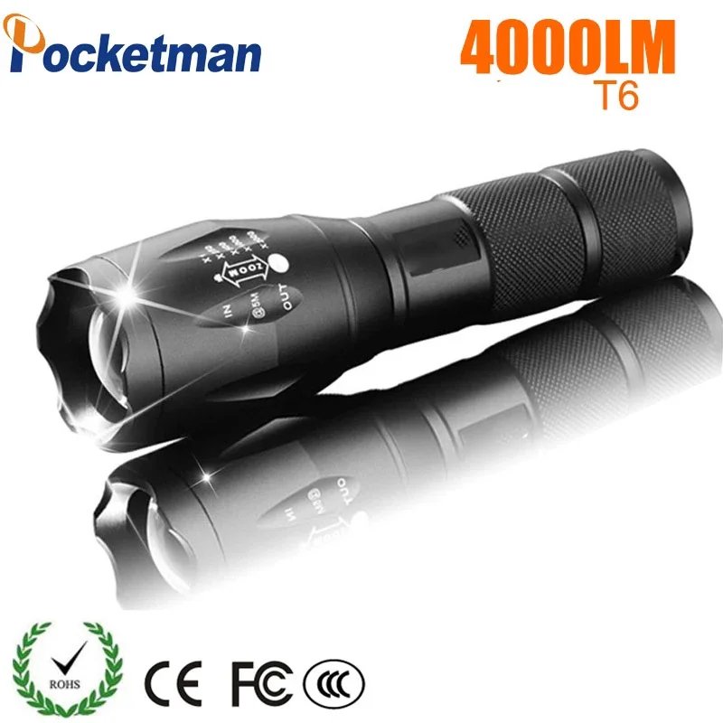 

POCKETMAN LED Фонарик 18650