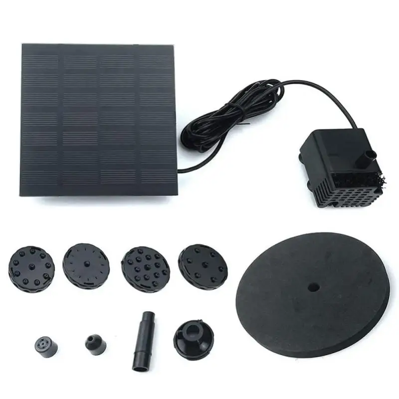 

Floating Solar Fountain Garden Water Fountain Pool Pond Decoration Solar Panel Powered Fountain Water Pump Garden Decoration