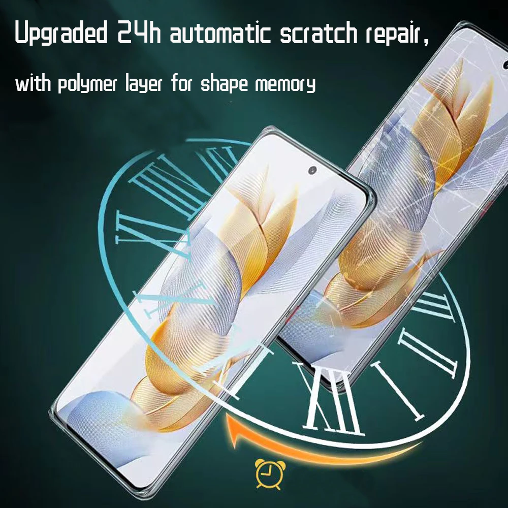Защитная пленка для экрана Honor 90 X50 X50i 80 GT 70 pro plus Flat 60 SE 50 lite Гидрогелевая не стекло 3