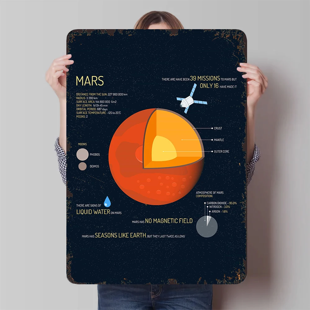 Металлический настенный декор 