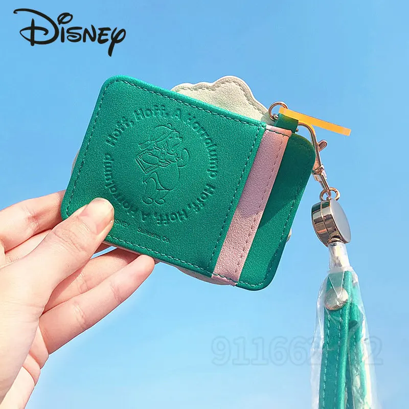 Disney Winnie The Pooh New 3D Card Bag Luxury Brand Fashion Card Bag High Quality Cartoon Cute ID Card Credit Card Storage Bag