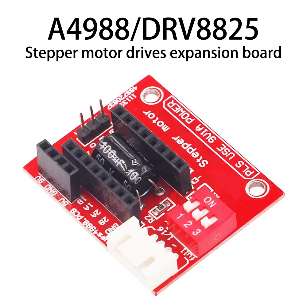 

3D Printer Stepstick Drv8825 Stepper Motor Driver Reprap 4 PCB Board Replace A4988 For 3D Printer Parts Ramps for Arduino