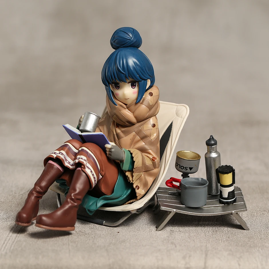 

Laid-Back Camp Rin Shima 1/7 scale ABS PVC Figure Wing Manga Series