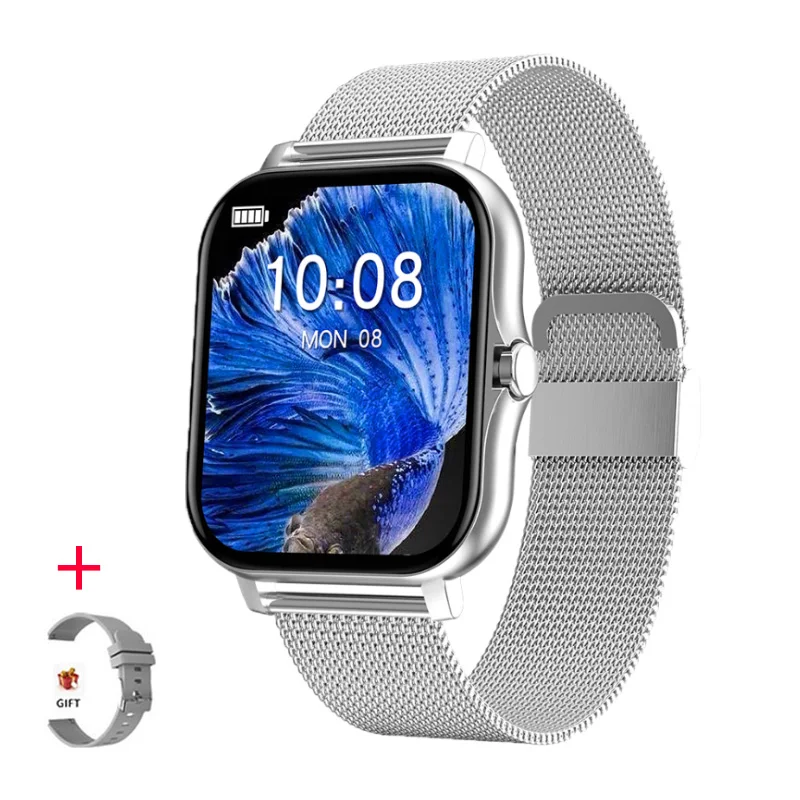 

2022 Smart Watch Men 1.69”Full Touch Screen Bluetooth Call Smart Wristwatch Music Control Watch Women Fitness Tracker Smartwatch