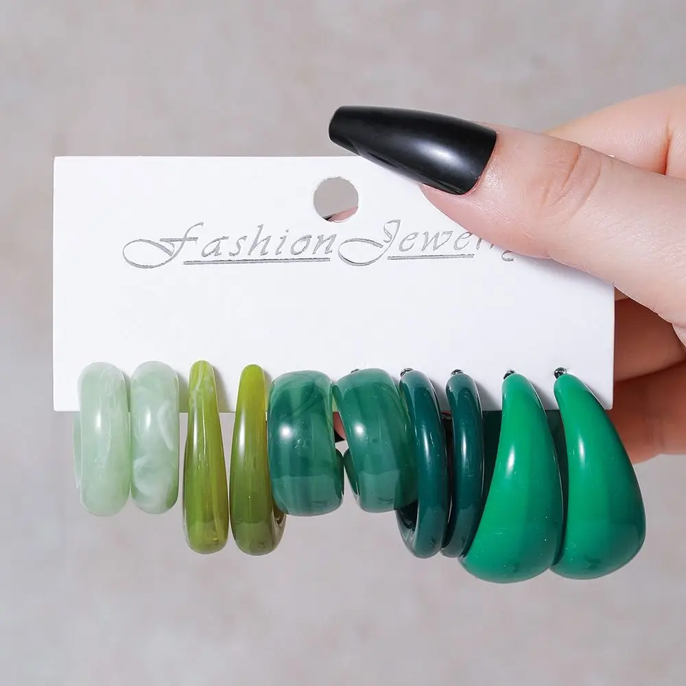 Милые акриловые серьги-подвески для девочек модные милые Разноцветные серьги из