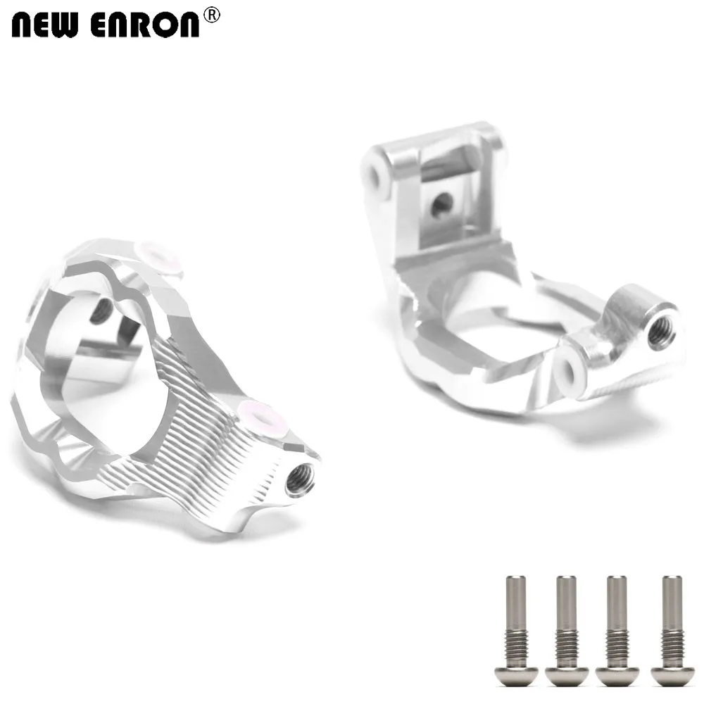 

NEW ENRON #8932 #8940 Alloy Caster blocks C-Hubs Left & Right Upgrade Parts 1set for RC Car Crawler Traxxas 1/10 MAXX 4S 89076-4