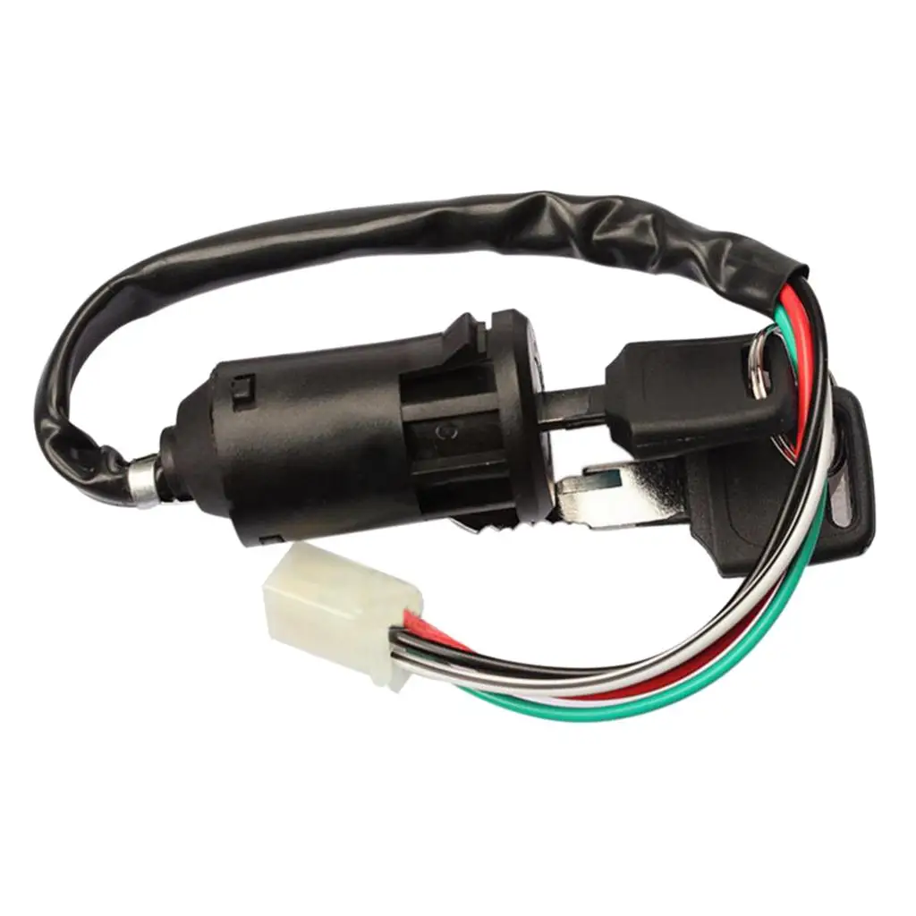 

Ignition Switch Keys Lock 4 Wire ATV Dirt Bike Quad for Honda