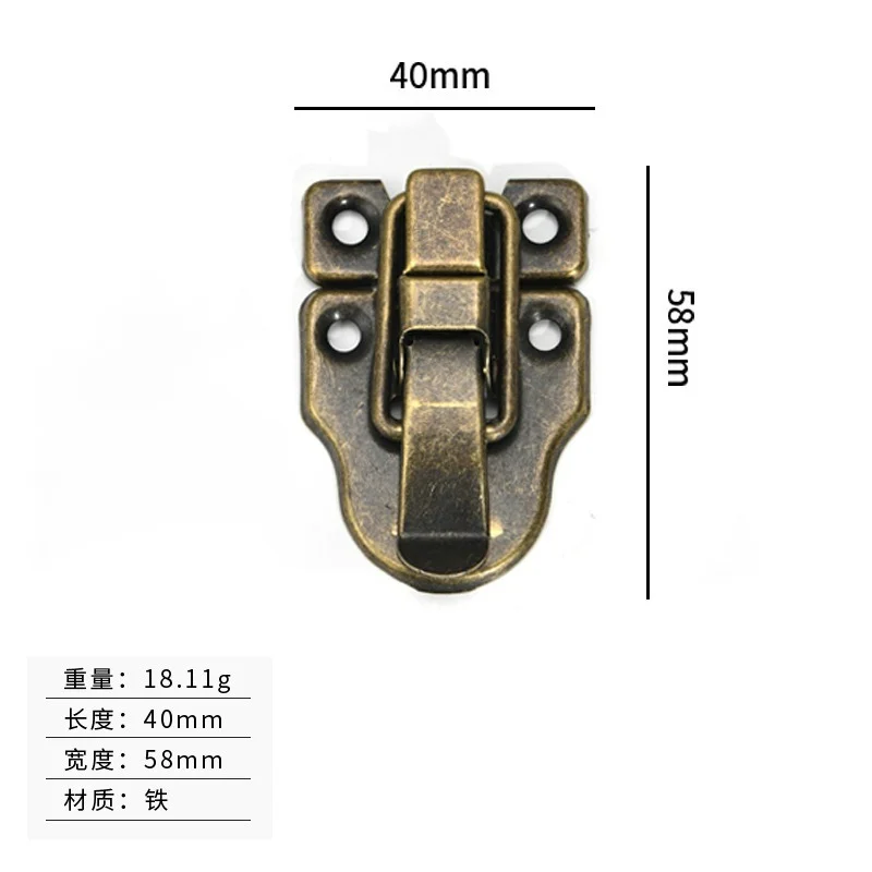 

10 шт., застежки-защелки для хранения ювелирных изделий
