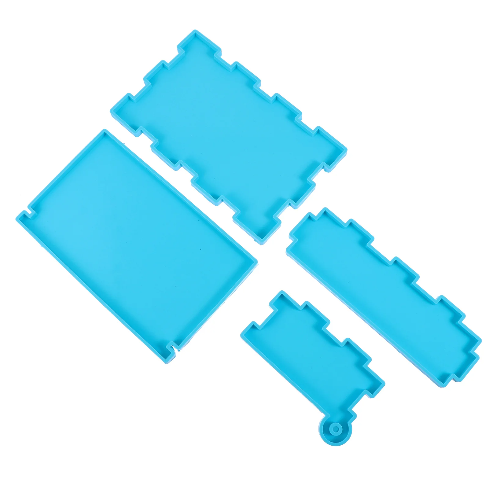 

Box Storage Mould Dominoes Silicone Molds Diy Home Domino Craft Epoxy Resin Jewelry Handmade Fluted Case Making Casting Lace