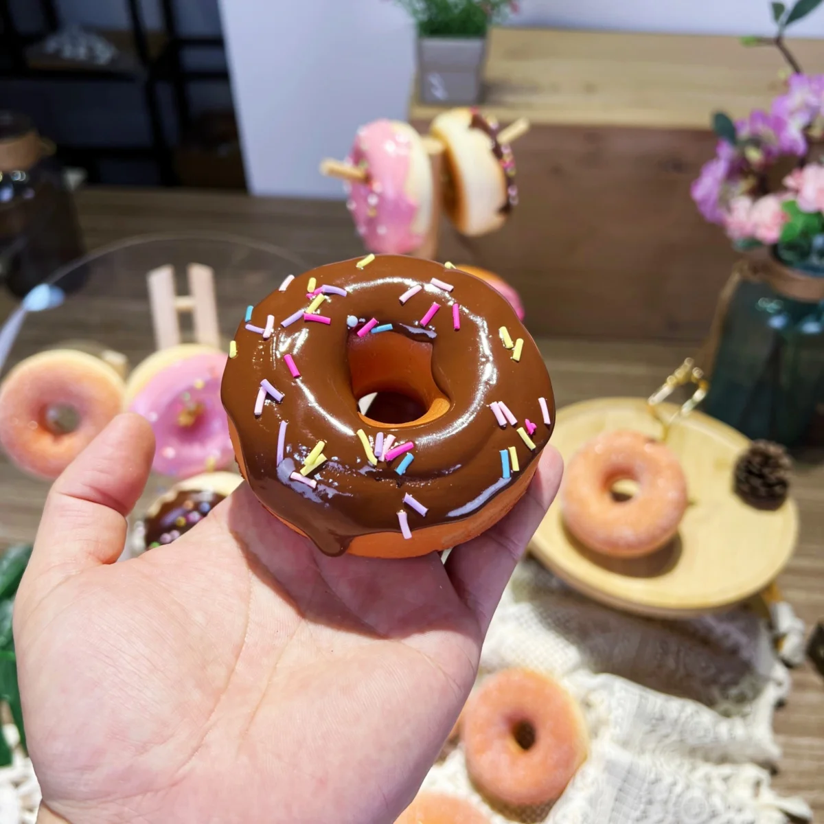 Имитация пончиков