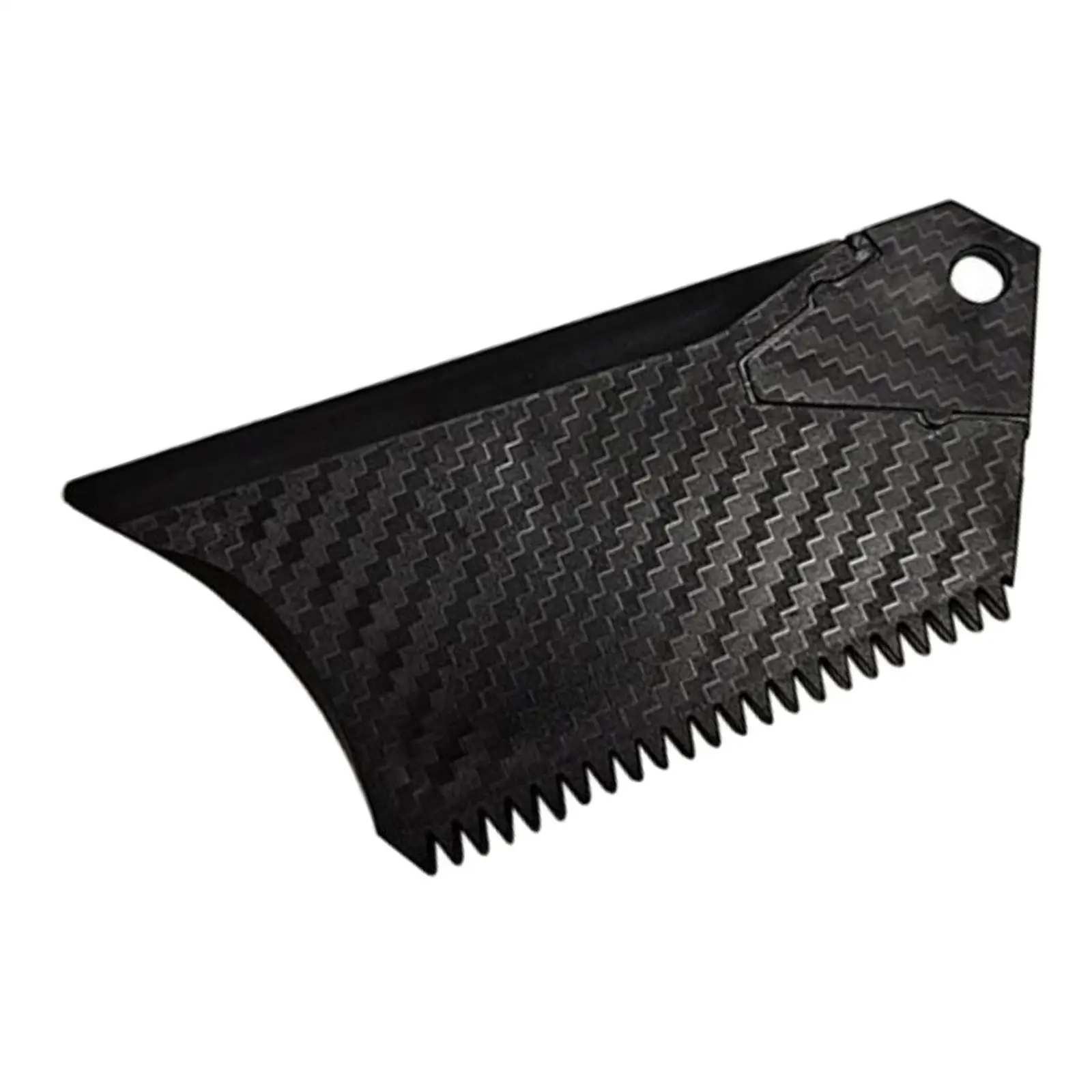 

Surfboard Comb Jagged Edges Surf Board Scraper and Remover Black