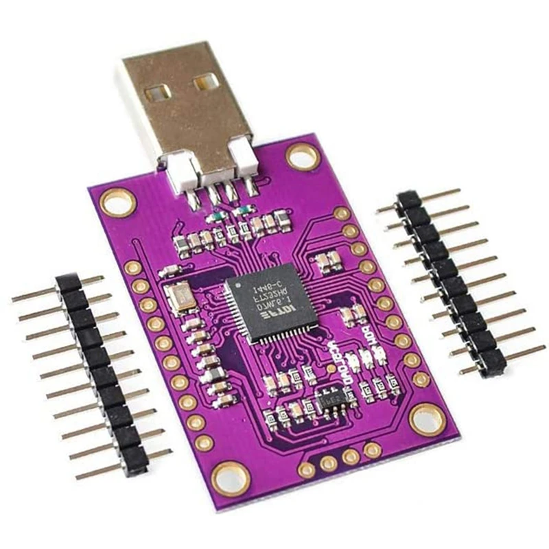 

Высокоскоростной Многофункциональный USB-модуль CJMCU FT232H для JTAG UART / FIFO SPI / I2C