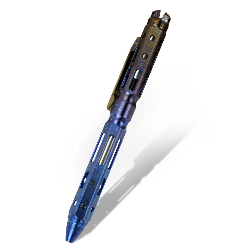 Ручка EDC из титанового сплава с коллекционным письмом многофункциональные