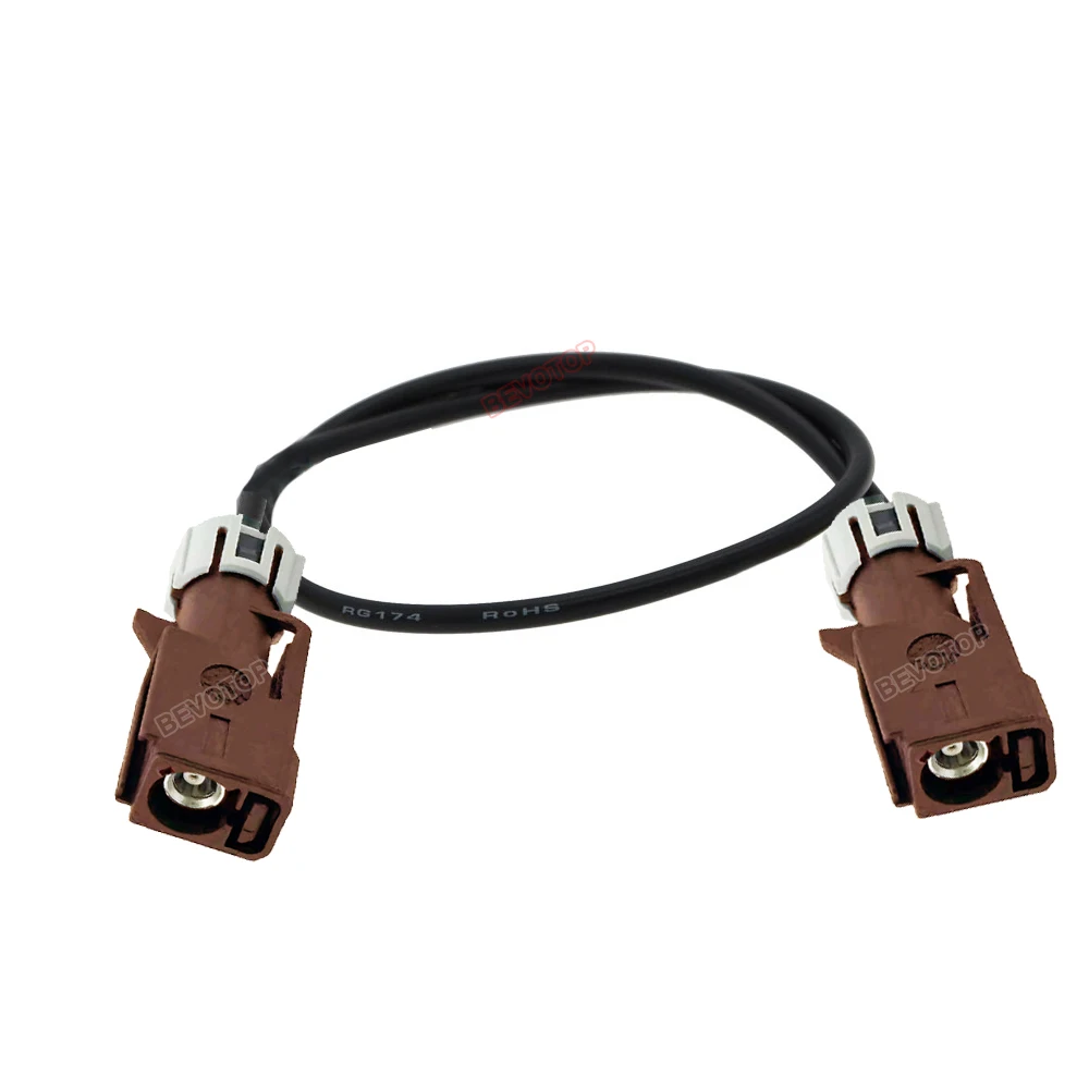 1 шт. водонепроницаемый кабель Fakra с коричневым кодом F мама на фиксацией