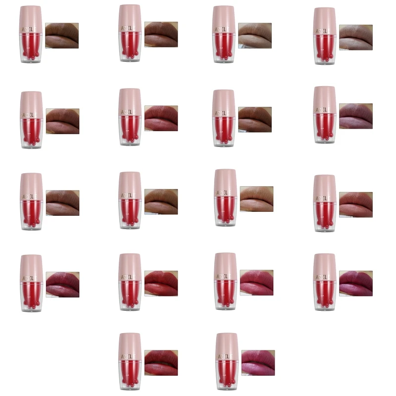 

Velvet Lip Gloss Lightweight Lip Glaze Makeup Non-Stick Long Lasting Not Fade