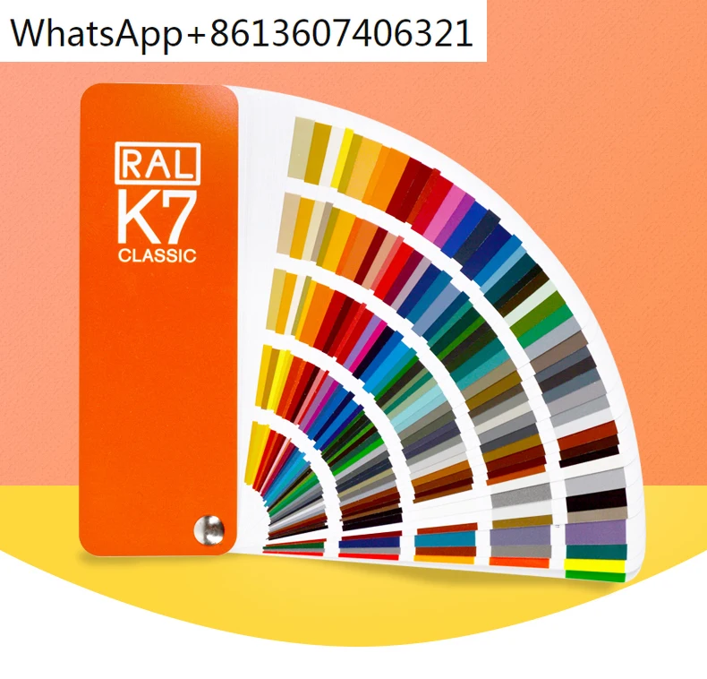 Original Germany RAL color card international standard Ral K7 color chart for paint 213 colors with Gift Box