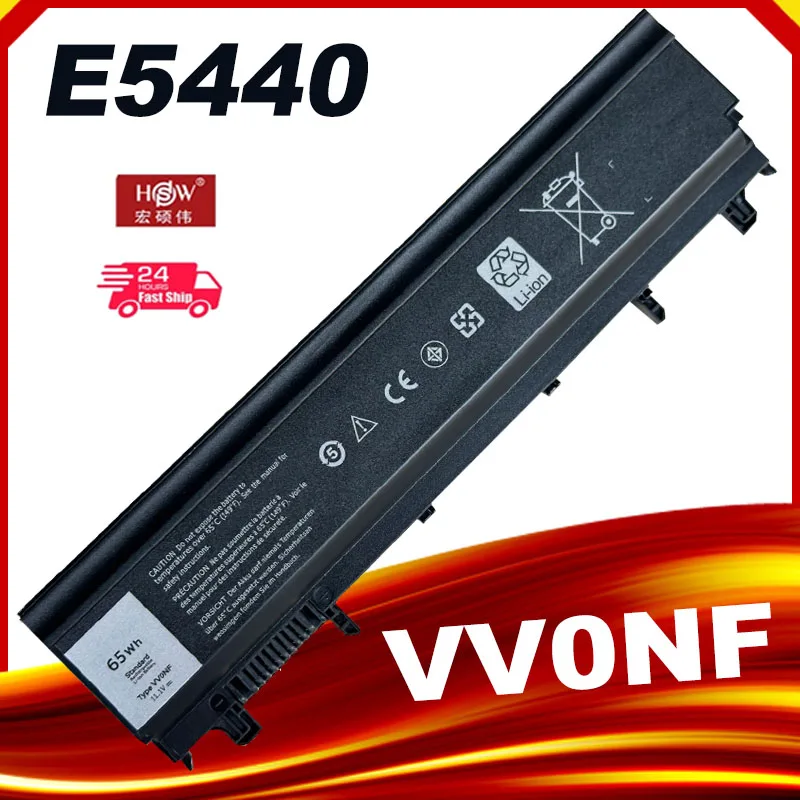 Новый аккумулятор для ноутбука VV0NF серии DELL Latitude E5440 E5540 VJXMC N5YH9 0K8HC 7W6K0 FT6D9