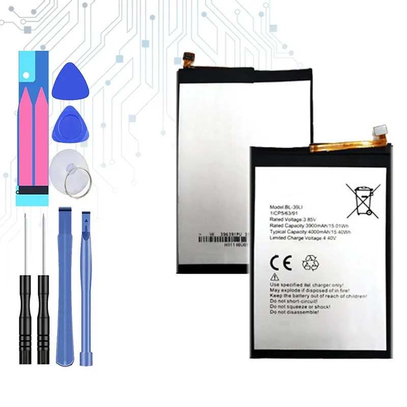 Сменный аккумулятор емкостью 4000 мАч новый BL-39LI для Itel A56 A56Pro Tecno Pop4 (BC2) гарантия на