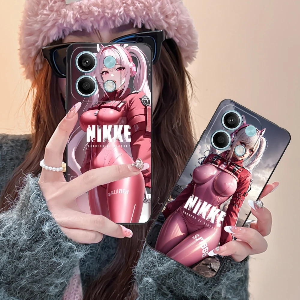 Чехол для мобильного телефона с рисунком богини Нике Алисы Xiaomi POCO M6 M5 M4 M3 X6 X5 X4 X3 F6