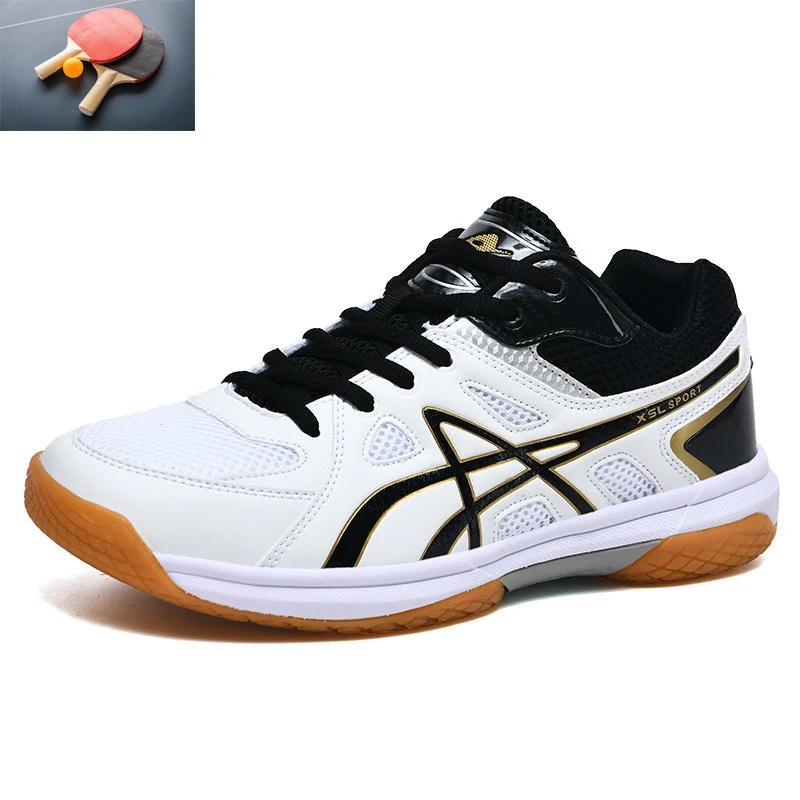 

Big Size 36-46 New Table Tennis Shoes Men Women Anti Slip Badmintons Couples Light Weight Badminton Sneakers Volleyball Shoes