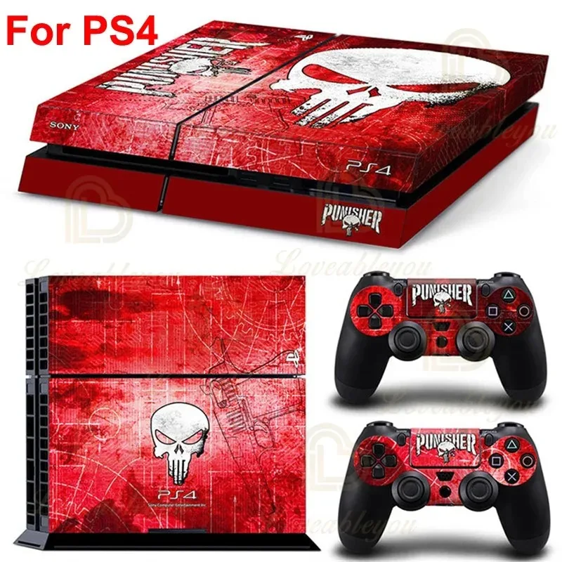 Наклейка с персонажами фильма наклейка для консоли Play Station 4 2 шт. контроллер PS4