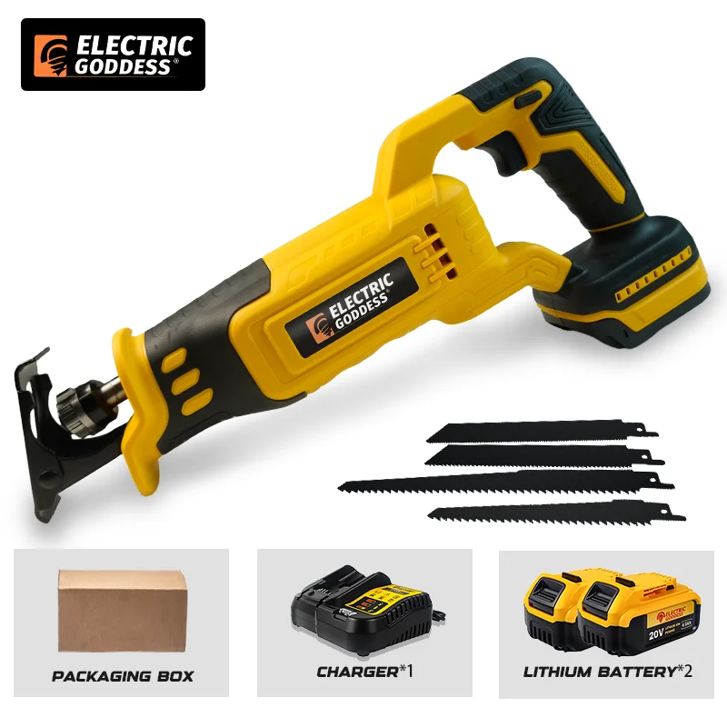 

Беспроводная сабельная пила ELECTRIC GODDESS 3000 Вт для Dewalt 20В